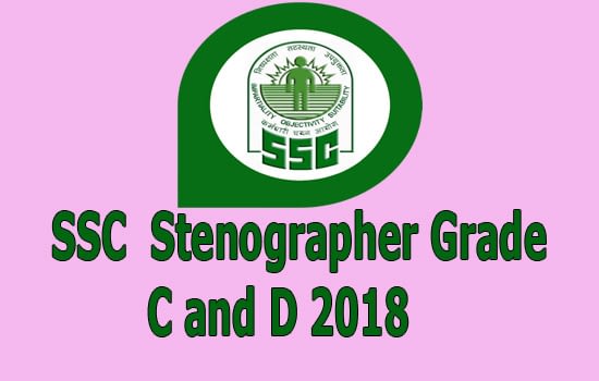 SSC Stenographer Grade C and D