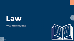UPSC LAW OPTIONAL SYLLABUS