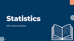 UPSC STATISTICS OPTIONAL SYLLABUS